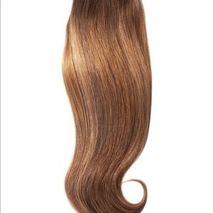 Glam Seamless 20” Soft Brunette balayage clip ins